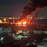 Знищено ВДК “Новочеркаськ”: у порту окупованої Феодосії квітла “бавовна”