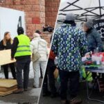 Допомагали навіть діти: у Києві активісти прибирали наслідки ракетного обстрілу