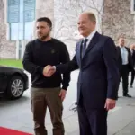 Зеленський у Німеччині розпочав переговори з канцлером Шольцом