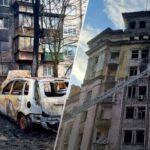 Ракетний удар по Києву: разючі фото з наслідками обстрілу столиці України