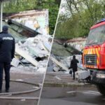 У приміщенні банку на вулиці Мазепи у Чернігові стався вибух: спалахнула пожежа