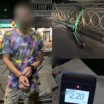 2,20 проміле: у Рівному затримали чоловіка на електросамокаті в стані…