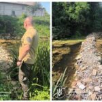 У Рівненському районі виявили незаконно збудований перехід через притоку річки