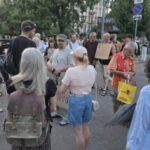 У столиці України, Києві, продовжуються протестні заходи проти законодавства, що…