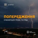 На Рівненщину насувається негода: оголошено жовтий рівень небезпеки