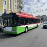 Маршрут №1 у Рівному поповнився тролейбусом з Польщі