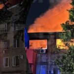 Площа Леніна в диму: під Московою палала місцева адміністрація