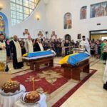 Костопільська громада попрощалася двома захисниками Віктором Вагіним та Андрієм Поповичем