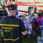 На Рівненщині для дітей переселенців та рятувальників провели «Безпечні канікули»