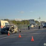 У Бармаках зіткнулися два автомобілі: обидва водії в лікарні