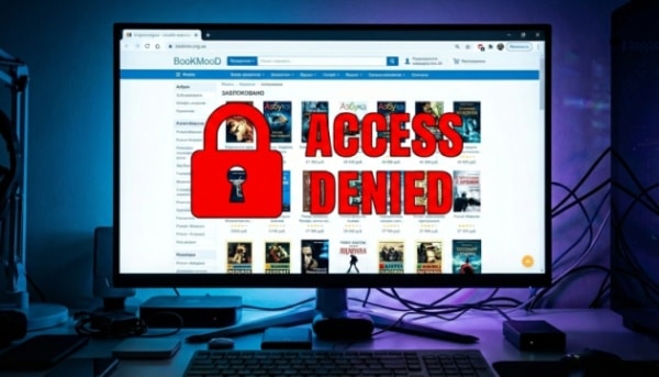 В Україні знову обмежили доступ до онлайн-книгарні BooKMooD через реалізацію російської літератури.