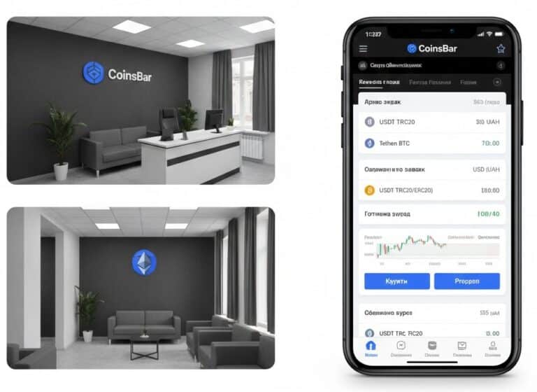 Обмін криптовалюти Львів чому CoinsBar — ідеальний вибір для швидкого та вигідного обміну