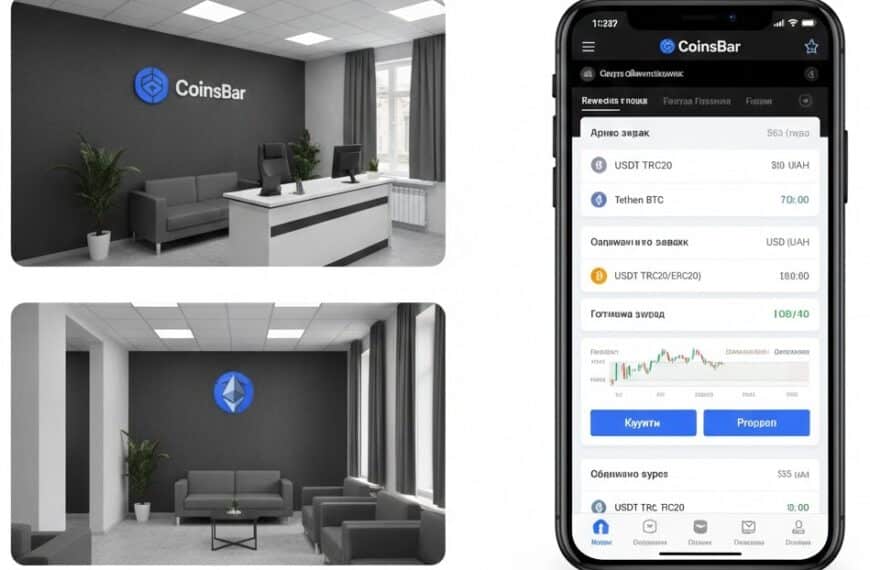 Обмін криптовалюти Львів чому CoinsBar — ідеальний вибір для швидкого та вигідного обміну