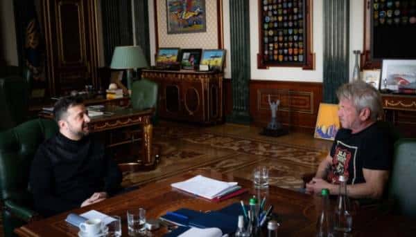 Зустріч Зеленського та актора Шона Пенна