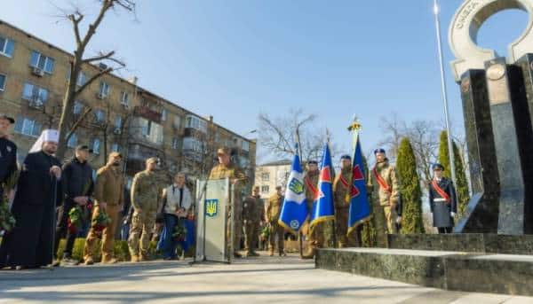 У Києві відкрили меморіал «Омега незламних» на честь спецпризначенців Нацгвардії