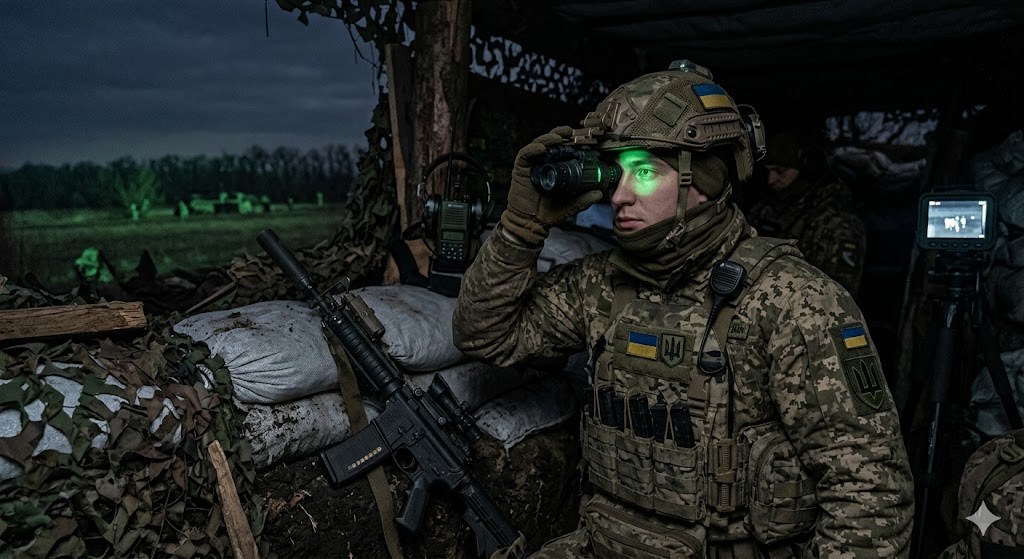 Очі війни як українська «Меркурі Технолоджи» перетворює ніч на день для ЗСУ