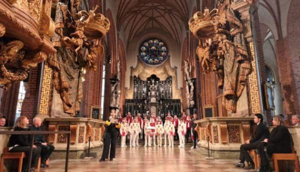 “Дударик” зі Львова дав концерт у старовинному храмі Стокгольма.