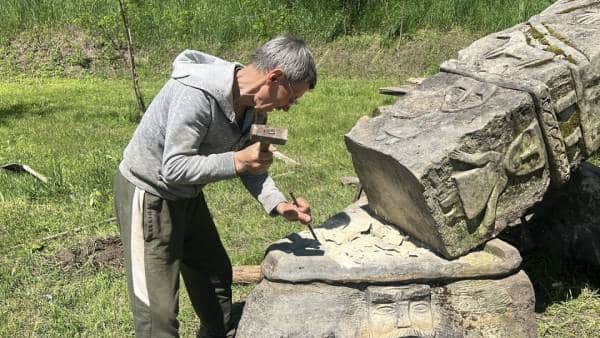 На Вінниччині, в Буші, почали відновлення праслов'янського капища. 10 На Вінниччині, в Буші, почали відновлення праслов'янського капища. 10
