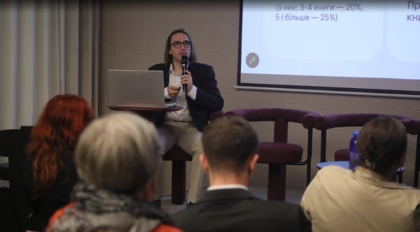 В Україні 8 з 10 осіб прочитали книжку протягом року. 9 В Україні 8 з 10 осіб прочитали книжку протягом року. 9