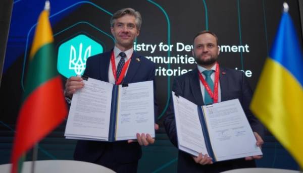 Україна й Литва домовилися розвивати співпрацю громад
