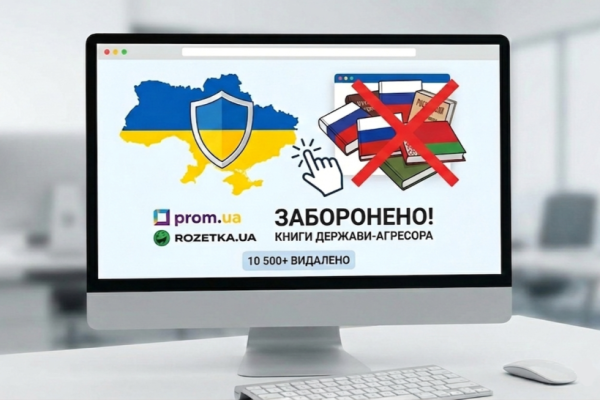 У травні українські онлайн-майданчики прибрали з продажу понад 150 російських та білоруських книжок. 4