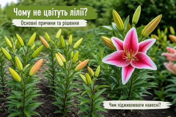 Причини, чому лілії не цвітуть, та що робити, поради досвідченого садівника 7