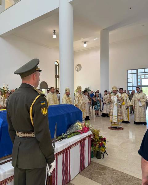 У Патріаршому соборі УГКЦ у Києві пройшла панахида за Євгеном Коновальцем 9 У Патріаршому соборі УГКЦ у Києві пройшла панахида за Євгеном Коновальцем 9