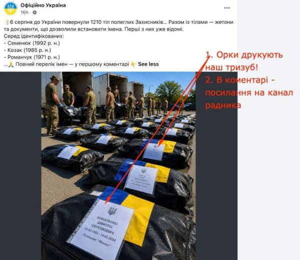 Цинічні «списки» загиблих: у МВС спростували фейк про репатріацію 1210 тіл військових 6 Цинічні «списки» загиблих: у МВС спростували фейк про репатріацію 1210 тіл військових 6