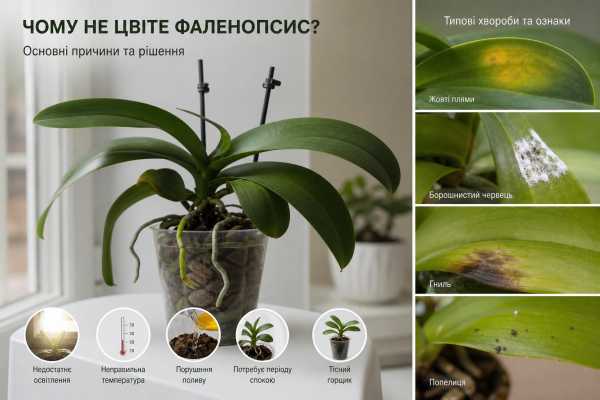Чому фаленопсис не цвіте — як стимулювати цвітіння: причини та рекомендації 9 Чому фаленопсис не цвіте — як стимулювати цвітіння: причини та рекомендації 9