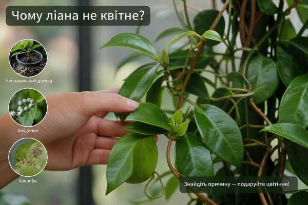 Чому ліана не цвіте: можливі причини та способи стимуляції цвітіння 10